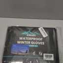 krosa Winter Gloves For Men Women Made with 3M Thinsulate, Waterproof Ski Gloves for Cold Weather with 10 Touchscreen Fingers (Medium, Grey)