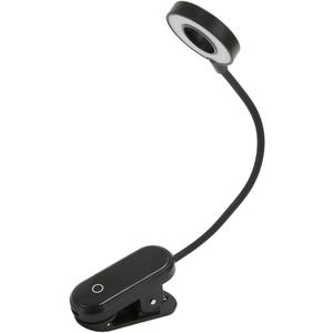 2 x Desk Lamp Clamp/Holder On Light Adjustable Touch Control LED Desk Light for Reading Studying Painting, Black