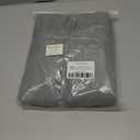 Grey Bed Skirt Full Size Ruffled Bed Skirt with Split Corners, 16 Inch Drop Dust Ruffle Bed Skirts with Platform, Grey