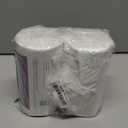 ProCure 7-10 Gallon Clear Garbage Can Liners, 100 Count - Small - Medium Trash Can Liners - High Density, Thin, Lightweight, 8 Microns - for Office, Home, Hospital Wastebaskets - 2 Coreless Rolls