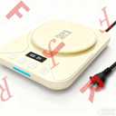 Sourdough Starter Warmer Mat - 24H Timer - Precise 1F Thermostat Control (70-100F) - Smart Memory Warming On/Off - Fits Jars Up to 40oz - Perfect for Home Baking (Moonlight White)