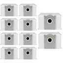 10 Pack Dust bag Compatible with Ecovacs X9 PRO OMNI/ X8 PRO OMNI /T80 OMNI/T50 OMNI/T50 PRO OMNI/T50 PRO MAX Robot Vacuum