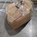 Big Inflatable Bounce House for Party,18.7ft x 13ft,Double Slide,Double Basketball Hoop,Fun Central Obstacle,Throw Ball Game,Reinforced PVC Bounce Floor,Jumping Bouncy Castle Holds 6 Kids