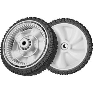 734-04581 634-0190A HRR216 Lawn Mower Wheels Fit for MTD, Yard Man, Crafts man, Huskee, Yard Machines Self Propelled Walk-Behind Lawn mower 2 Pack