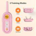 PATPET Dog Shock Collar for Medium Dogs- Dog Training Collar with Remote, Shock Collar for Small Dogs 10-100lbs, Rechargeable IPX7 Waterproof with Beep Vibration Shock Modes
