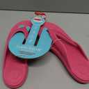 Women's Pink Flip-Flops, Size 10