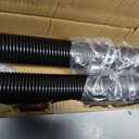 Pair of 2" Garage Door Torsion Springs with Non-Slip Winding Bars, Quality Precision Electrophoresis Black Coated, Minium Life 18,000 Cycles (.243" x 2" x 31")