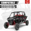 High Clearance Front Upper & Lower A Arms Kit for 2014-2023 Polaris RZR XP 1000/ XP4 1000, Heavy Duty High Clearance Forward Offset Front A-Arms, Red