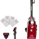 Kenmore BU3040 Intuition Bagged Upright Vacuum Lightweight Cleaner 2-Motor Power Suction with HEPA Filter, 3-in-1 Combination Tool, Handi-Mate for Carpet, Floor, Pet Hair, Red w/No Lift-up