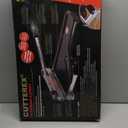 Laminate Floor Cutter, 13 Vinyl Floor Cutter with Wheels  Easy Angle & Length Cutting, Flooring Tools - Cuts Laminate Floor, Engineered Wood, LVP, LVT, VCT, SPC, WPC, HSS Blade/LED Light