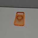 360 Spin Magnetic Stand for iPhone 17 Pro Max Case, Fit for MagSafe, Mil-STD Protective Case for iPhone 17 Pro Max Phone Case with Kickstand Rotatable 6.9 inch, Orange