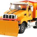 1/50 Scale Diecast Alloy Snow Plow Truck Model-Miniature Engineering Vehicle, Construction Truck Collection