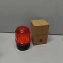 6" Flashing Light, Amber LED Strobe Beacon Light with Magnetic Base for Vehicle Forklift Truck Tractor Golf Carts UTV Car Bus and Club Party Show Bar(Amber,1 Pack