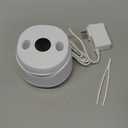 Dental Ultrasonic Retainer Cleaner Machine: 45kHz Dental Cleaning Pod with Digital Timer & 200ML, Deep Cleaning for Dentures, Mouth Guards, Aligners, Night Guards, Braces, Toothbrush Heads & Jewelry (White)