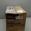 O-Cedar RinseClean Spin Mop & Bucket System + 2 Extra Mop Heads| Clean with Water | Removes 99% of Bacteria Plastic