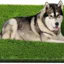 Artificial Grass, Professional Dog Grass Mat, Potty Training Rug and Replacement Turf Outdoor Rug Patio Lawn Decoration, Easy to Clean with Drainage Holes(47.3x31.5 inches) (47.3"L x 31.5"W x 1.2"Th)