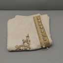 Avanti Linens - Bath Towel, Soft & Absorbent Cotton Towel, Embroidered Bathroom Accessories (Monaco Collection, Ivory)