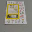 92pcs Water Soluble Embroidery Patterns 2xSheets A4 Colorful Flower Printed Tracing Paper Wash Away Stenciles Embroidery Stabilizer Aunt Mothers Iron on Hand Embroidery Transfers