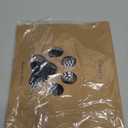 PUPTECK Anti Slip Dog Socks, Shoes with Grippers to Prevent Licking Hardwood Floors Traction, Rubber Boots & Paw Protectors for Small Medium Large Dogs Cold/Hot Pavement, Senior Dogs Booties Grey (Small (2 Pair))