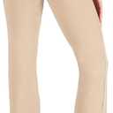 Yogipace,Belt Loops,Women's Petite/Regular/Tall Flare Yoga Dress Pants, XXL