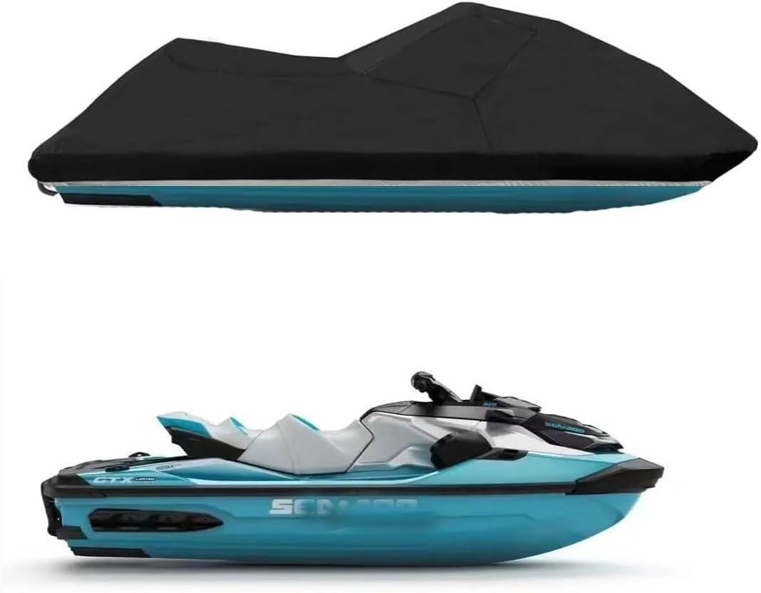 Motorboat Cover fits Sea-Doo, Heavy Duty 600D Waverunner Cover, (Model GTX Limited 300)