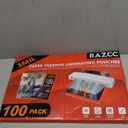 Laminating Sheets, 100 Pack Clear Thermal Laminating Plastic Paper Hold 11 x 17 Inch Sheet, 3 Mil Lamination Sheet Paper for Laminator, Round Corner