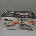 Mueller Pro-Series 10-in-1, 8 Blade Vegetable Chopper, Onion Mincer, Cutter, Dicer, Egg Slicer with Container, French Fry Cutter Potatoe Slicer, Home Essentials & Kitchen Gadgets, Salad Chopper