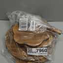 ELITEROO 4 Tier Round Cupcake Tower Stand for 50 Cupcakes, 360 Rotating Wood Cake Stand with Tiered Trays, Farmhouse Cookie Stand for Dessert Table Display for Wedding Birthday Baby Shower Tea Party