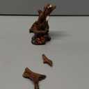 LUOZZY Aquarium Natural Trunk Aquarium Tree Root Model Resin Wood Branches for Underwater Fish Tank Decorations (Brown)