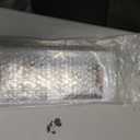 No Drill Blackout Cellular Shades,White,25.5" W x 64" H