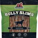 Redbarn Bully Slims Esophagus Dog Treats  4.7 oz Bag  Single Protein Made with Natural Beef Esophagus, Slow-Roasted for Maximum Flavor  No Rawhide, Highly Digestible Chew, Gluten-Free (4.7 Ounce (Pack of 1))