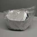 ELPHECO Bathroom Trash Can with Lid 2 Gallon Small Sensor Garbage Can, Slim Smart Trash Bin, Waterproof Automatic Wastebasket, Narrow Plastic Garbage Bin for Bathroom, Black and White