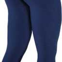 AUROLA Workout Leggings for Women Seamless Scrunch Tights Tummy Control Gym Fitness Girl Sport Active Yoga Pants (Small, Deep Blue)