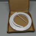 Flexible Bendable Ceiling Curtain Track, Curved Ceiling Track for Curtains, Room Divider Ceiling Track Rail System (2 Meters)