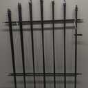 Thealyn Metal Garden Fence 36" H x 28" W (4 Panels + 1 Gate,11.6 Ft Total)