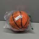 Silent Basketball Size 7- Grooved Dribble Dream Silent Basketball, Pro PU Form Indoor Ball for Training Home & Indoor Activities. Real Feel Higher Bounce Quieter. (Orange)