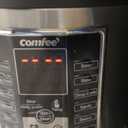 COMFEE' Rice Cooker, Slow Cooker, Steamer, Stewpot, Saut All in One (12 Digital Cooking Programs) Multi Cooker (5.2Qt ) Large Capacity. 24 Hours Preset & Instant Keep Warm, Black/Silver (MB-M25) (12 Presets_10 Cups Uncooked)