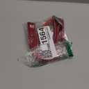 Hamilton Double Thick Nylon Buckle Dog Collar for Medium & Large Dogs, 1" Wide x 28" Neck, Red