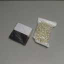 Leinuosen Decorative Pearl Place Card Stands and Cards Set, 48 Pcs Elegant Pearl Stands and 96 Pcs Black and White Card for Wedding, Table Place, Food Labels Business, Dessert Table Decor