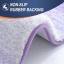 OLANLY Bathroom Rugs Mat 30x20, Extra Soft Absorbent Microfiber Bath Rugs, Rubber Backing, Quick Dry, Machine Washable Bath Mat for Bathroom Floor, Tub and Shower, Home Decor Accessories, Light Purple