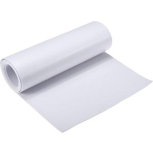 MECCANIXITY EVA Foam Sheets White Self Adhesive Back 6.56ft x 11.8 Inch 2mm Thickness