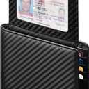 Zitahli Wallet for Men 12 Card Holder Slim Rfid Leather 2 ID Window Wallets With Gift Box Men's Accessories