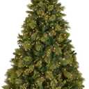National Tree Company 7.5ft Pre-Lit Carolina Pine Artificial Christmas Tree
750 Clear Lights, 1,399 Tips, Includes Stand, Green