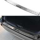 Rear Bumper Protector Fit for Toyota Highlander 2020-2026, for Highlander Hybrid and Gas Accessories 304 Stainless Steel Material Bumper Topper, Silver