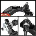 A-Premium 2 x Front Upper Control Arm, with Ball Joint & Bushing, Compatible with Toyota Pickup 1989-1995, T100 1993-1998, RWD Only