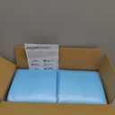 Amazon Basics Heavy Duty Dog and Puppy Pee Pads, Leak-Proof 5-Layer Super Absorbent, Quick-Dry Surface for Potty Training, Regular Size, 24x23", Blue & White, 50 Count