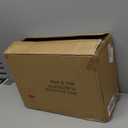 Shipping Boxes 10x7x5 Set of 40, White Corrugated Cardboard Box for Mailing Business Packaging