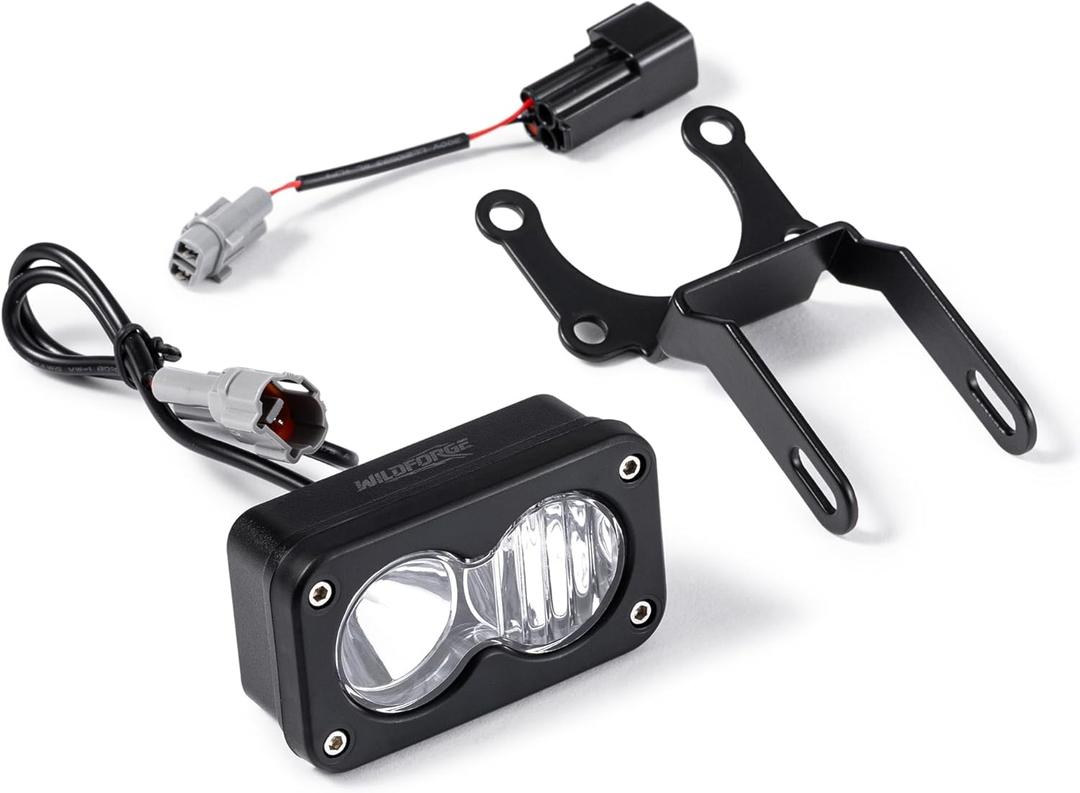 Dirt Bike Headlight Kit, White 6500K Spotlight/Floodlight Combo Motorcycle Lights, Waterproof Off-Road Ebike Light Bar for Sur-Ron Light Bee S/X / X160 / X260