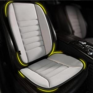 kingphenix Car Seat Cushion with Back Support Pillow: Enhanced Comfort Memory Foam Design for Pain Relief, Ideal for Drivers and Office Use - Ergonomic Lumbar Comfort for Long Sitting - Gray