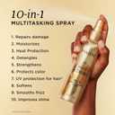 Pantene Miracle Rescue 10in1 Multitasking Spray - Heat Protection, Detangles, Dry Hair, Improves Shine, Leave-In Conditioning Treatment with Keratin and Pro-Vitamin B5, 5.7 oz